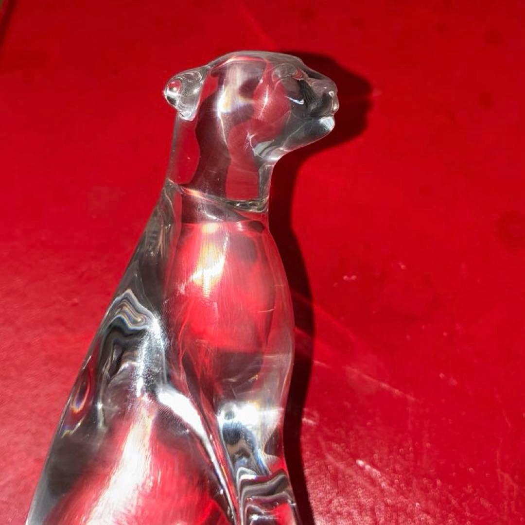 バカラ パンサー フィギュリン フィギュア 置物 - メルカリ