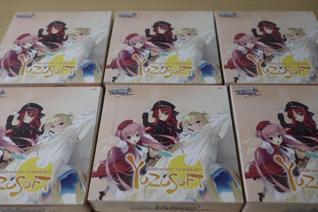 【新品・未開封】ヴァイスシュヴァルツロゼ ゆずソフト 6BOX