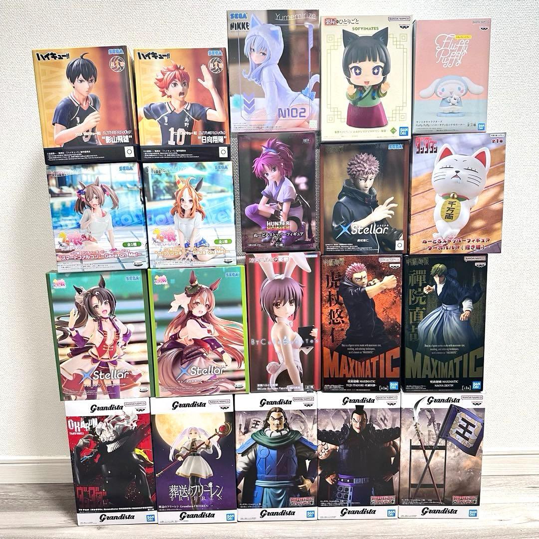 最新プライズフィギュア 20個セット セット販売 美少女 ジャンプ系②