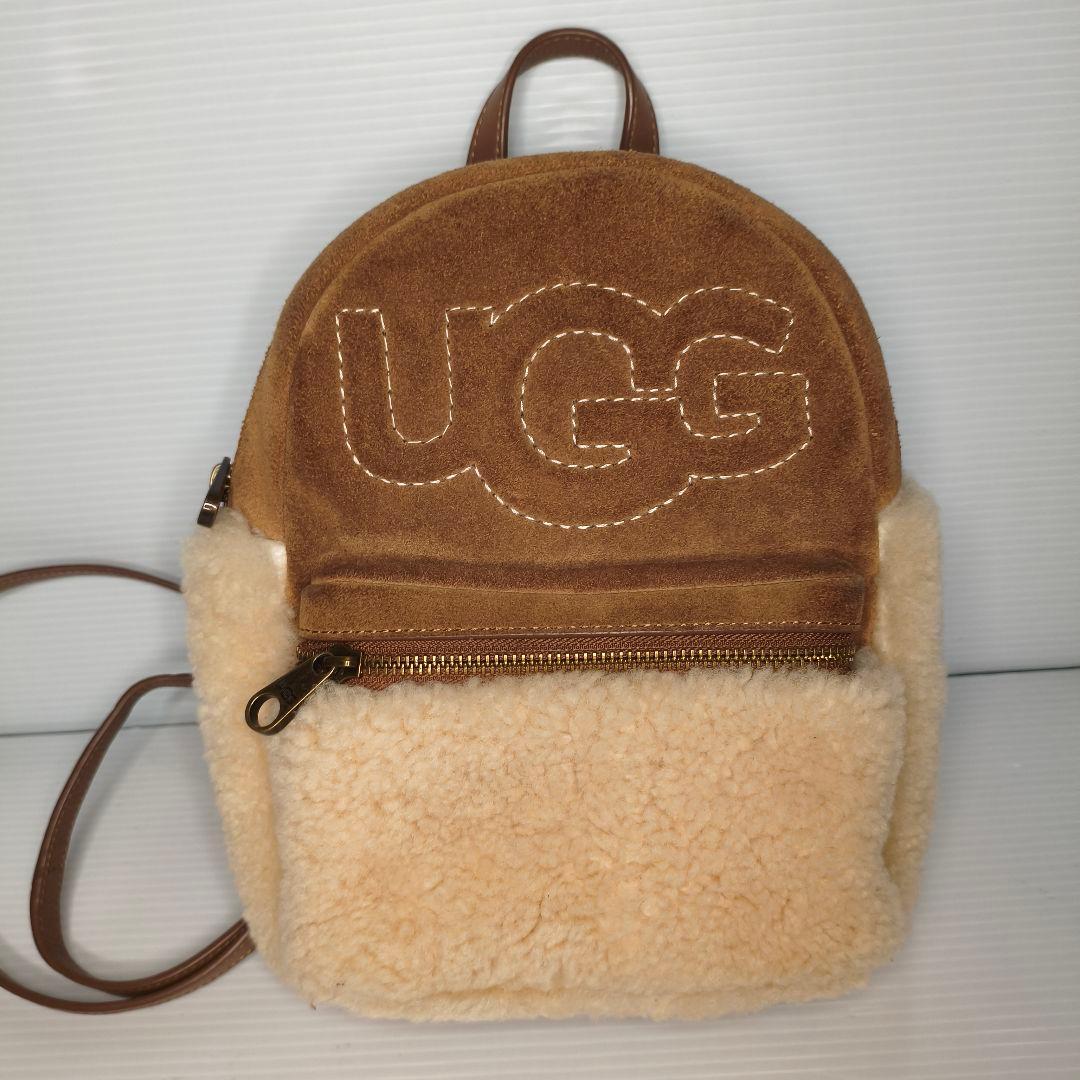 美品✨UGG アグ Dannie II Mini バックパック チェスナット
