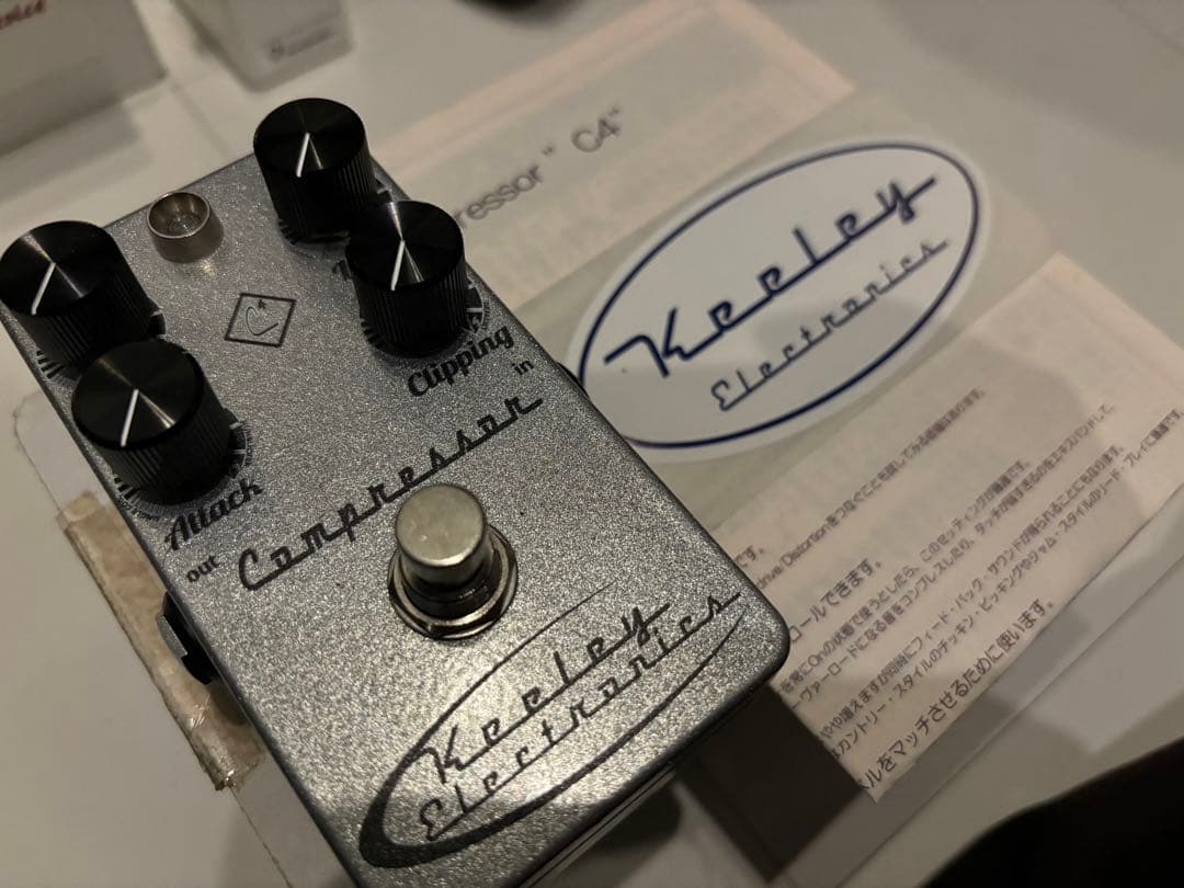 Keeley Compressor C4コンプ Keeley C4 Compressor 中古｜ギター買取の東京新宿ハイブリッドギターズ
