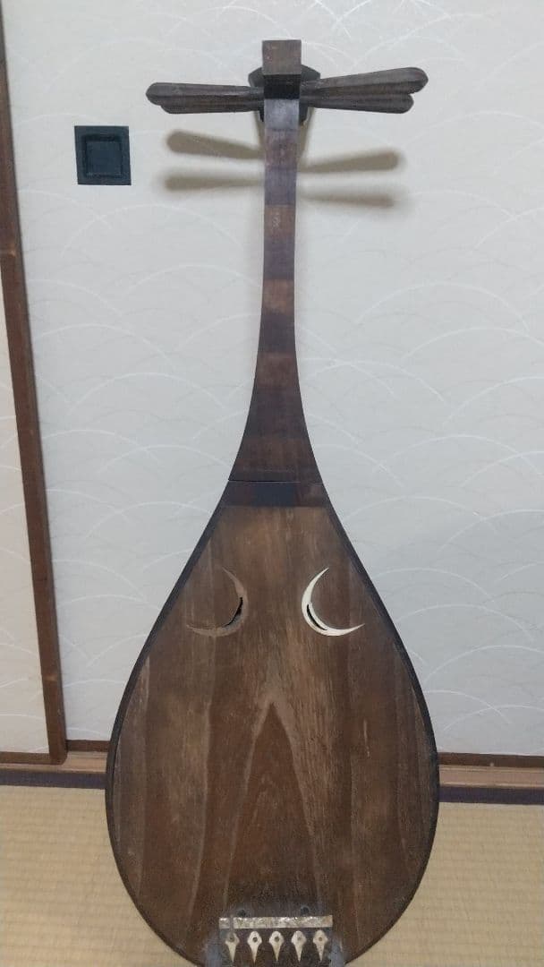 筑前琵琶 五弦 ジャンク品