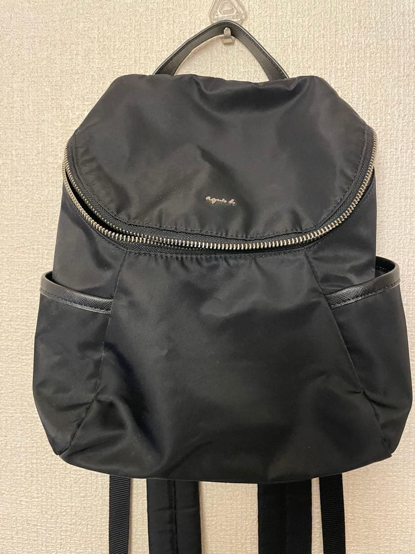agnès b. 黒リュック・バックパック