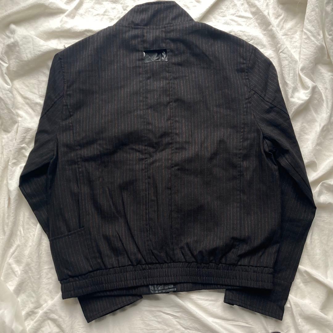 NULLUS DECONSTRUCTED STAND COLLAR JACKET - メルカリ