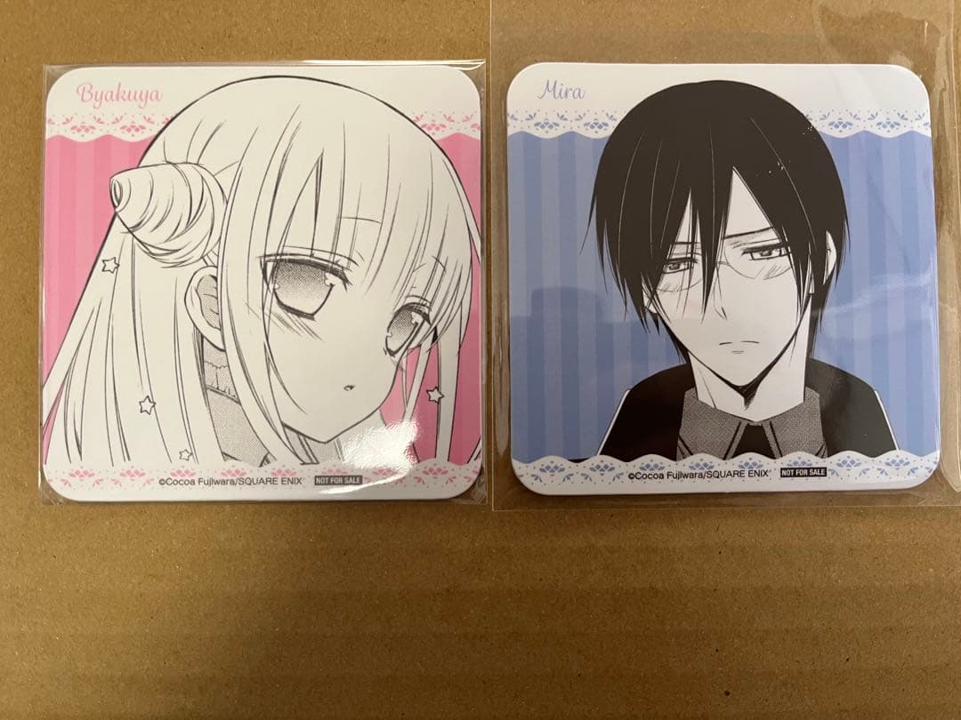 いぬぼく 妖狐×僕SS 藤原ここあ カフェ まほあく コースター - メルカリ