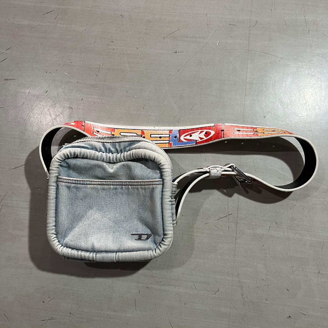 DIESEL デニム ショルダー ミニミニ ボディ バッグ ディーゼル
