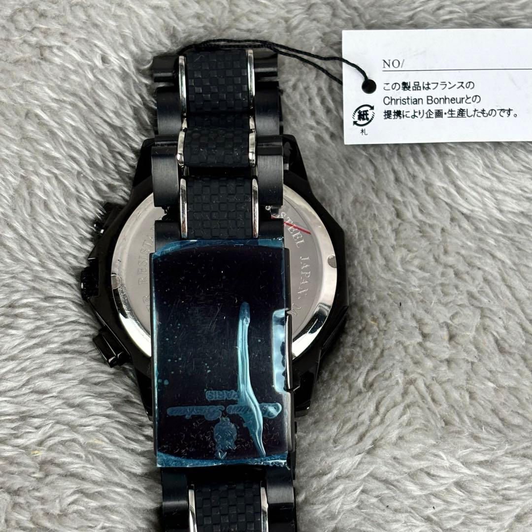 クロノグラフ 腕時計 Christian Bonheur CB11454