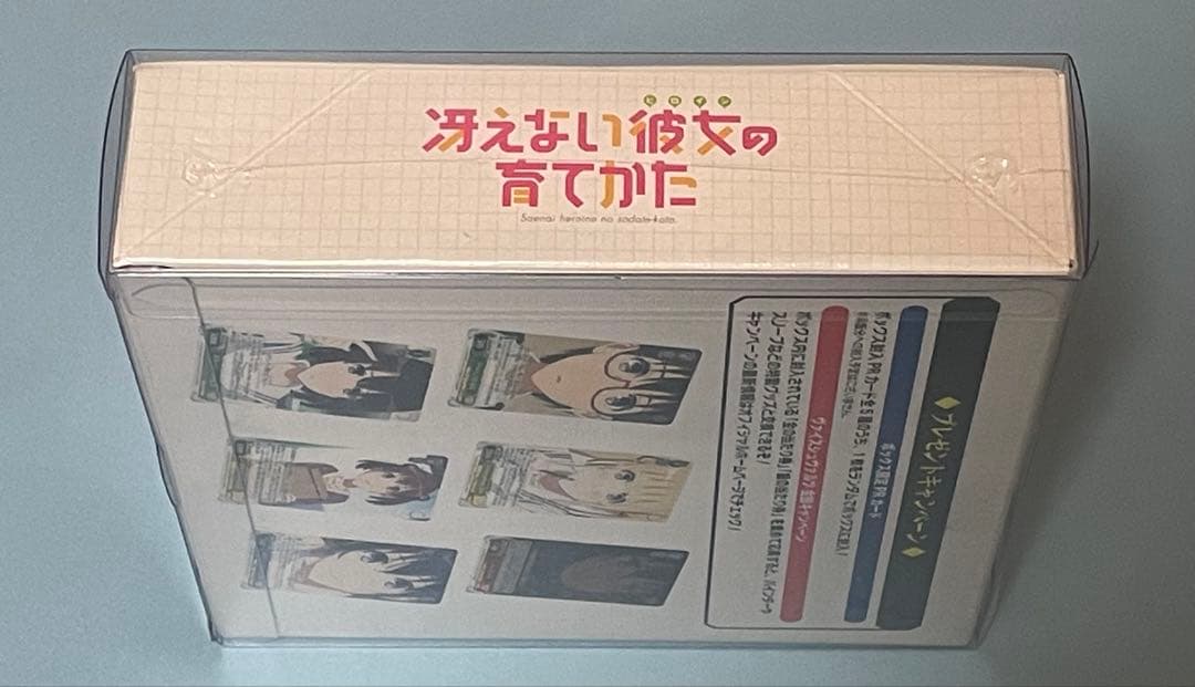 初版】 ヴァイスシュヴァルツ 冴えない彼女の育てかた 未開封BOX