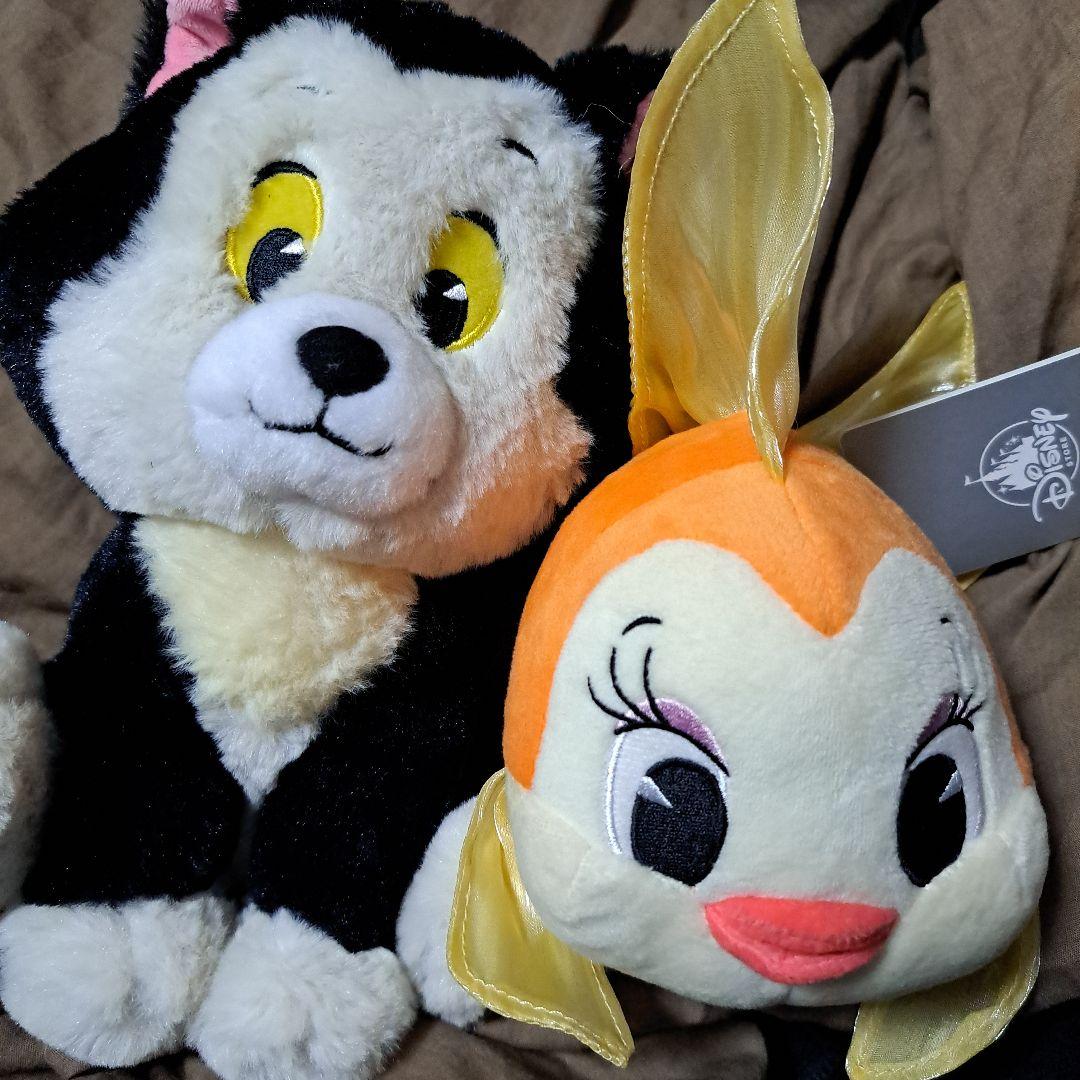 ディズニー ピノキオ フィガロ クレオ ぬいぐるみ セット タグ付き