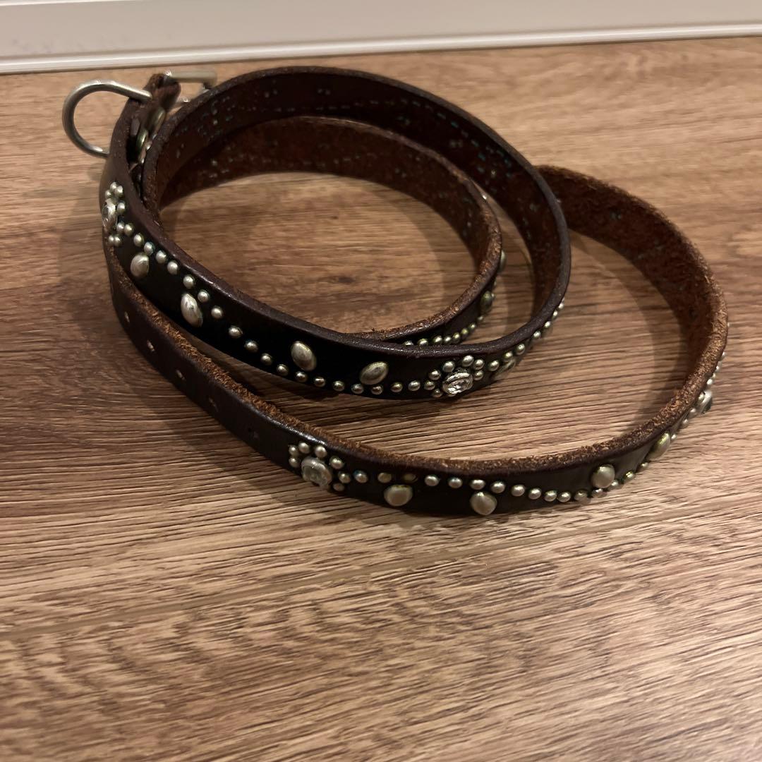 HTC スタッズナローベルト　ブラック 32インチ　スタンダードカリフォルニア