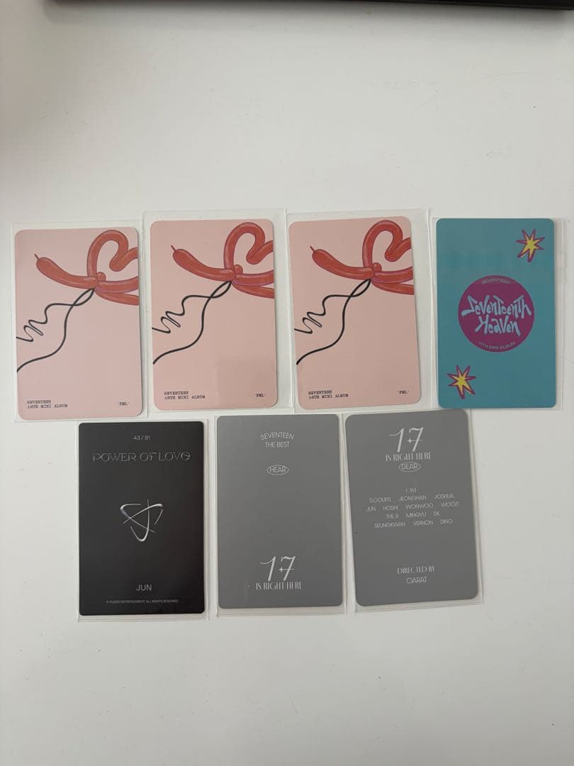 SEVENTEEN JUN ジュン トレカセット - メルカリ