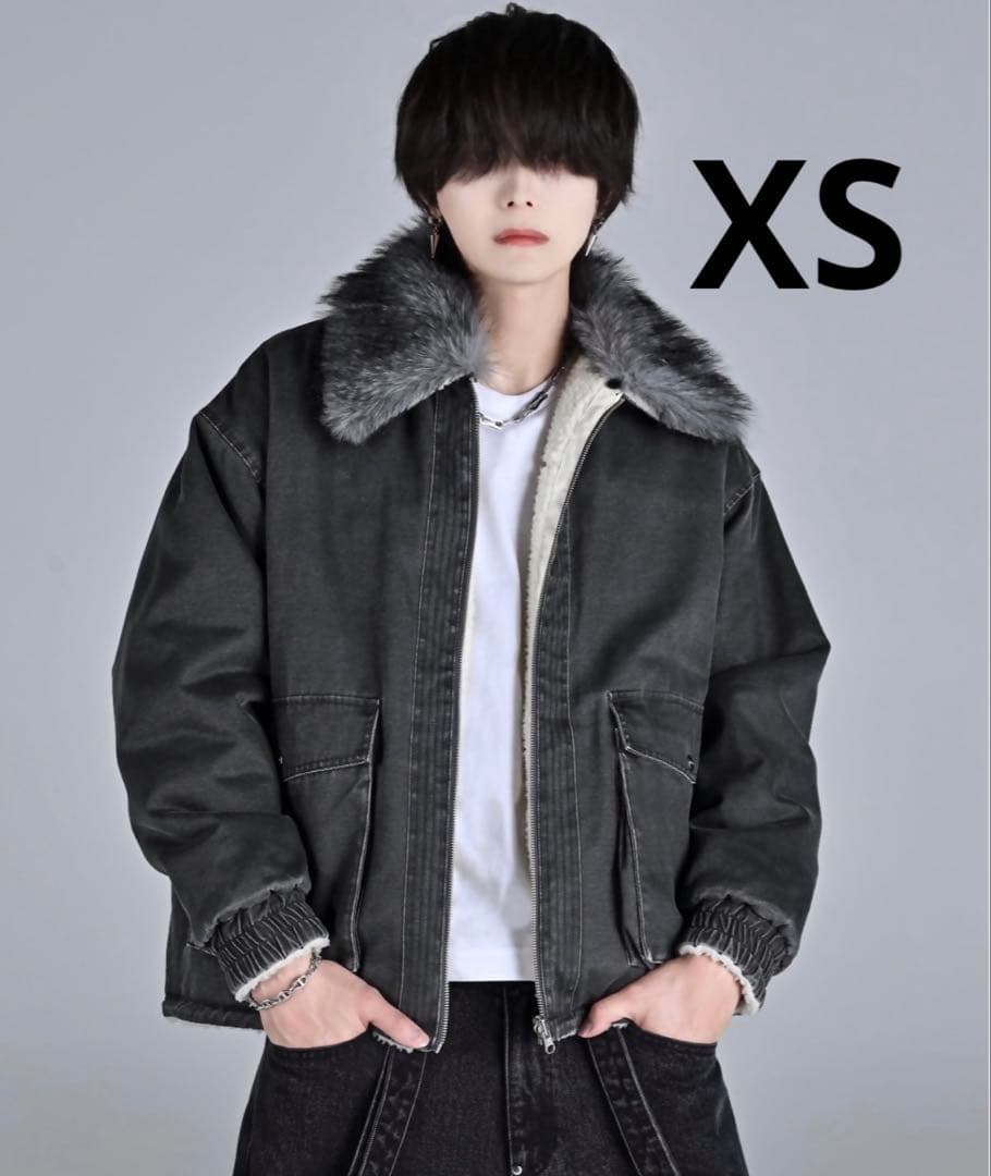 ADRER ザB-3リバーシブルファーブルゾン（XS）