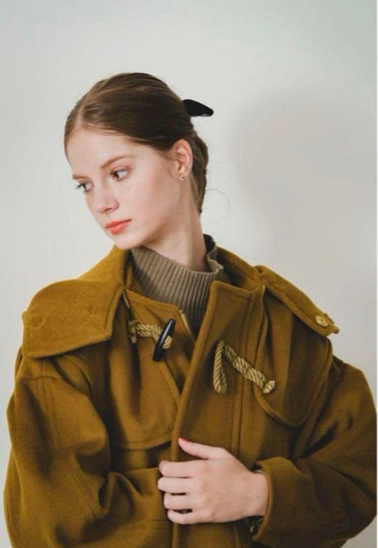 PINUE ピヌエ ロング コート ダッフルコート