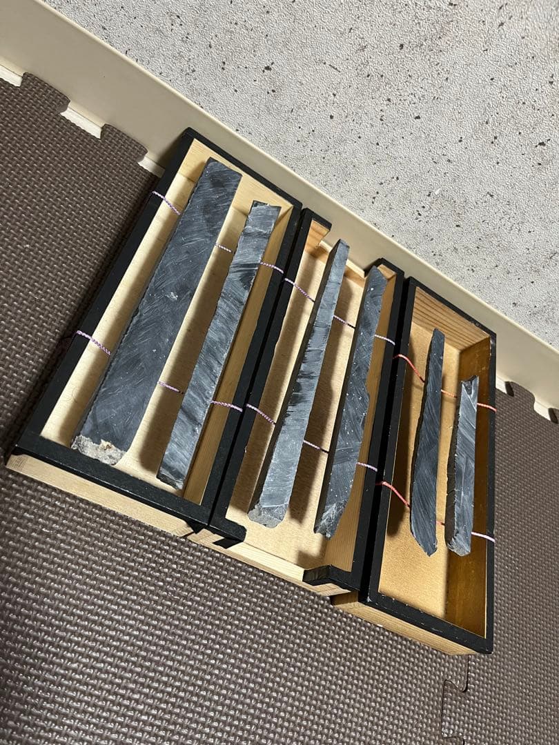 サヌカイト(石琴)6本セット