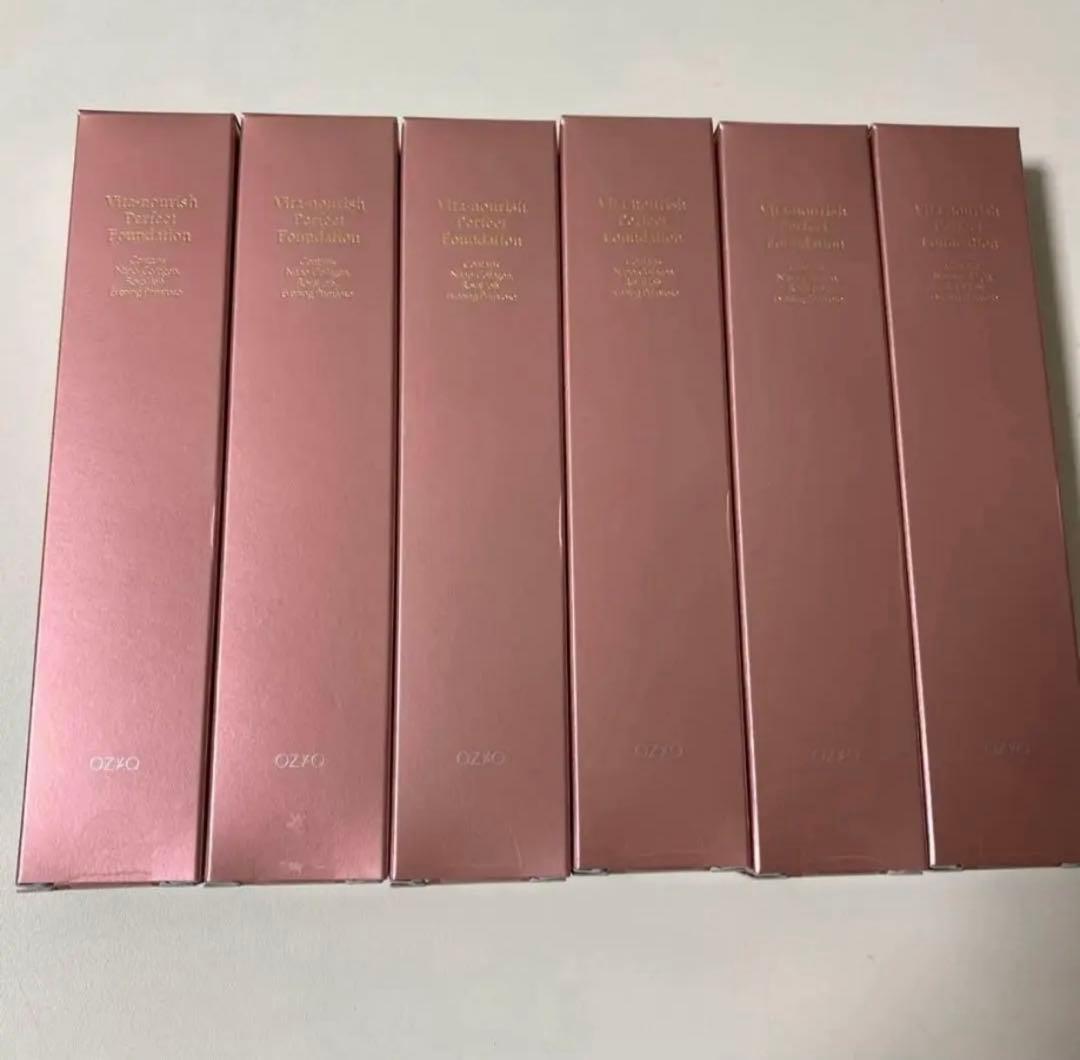 オージオビタナリッシュパーフェクトファンデーション アイボリーライト25g*6本