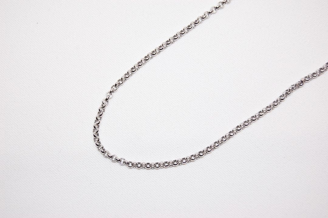 Ｐｔ８５０　プラチナ　甲丸デザイン　ネックレス　５０ｃｍ