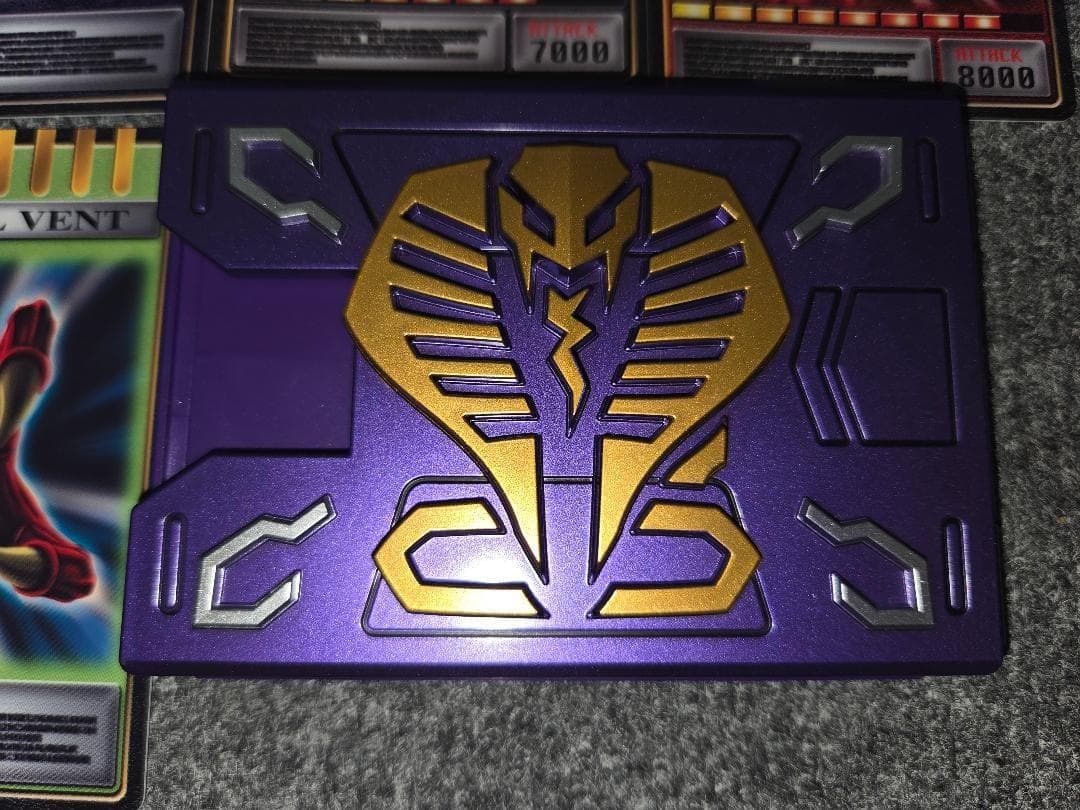 王蛇 カードデッキ CSM Vバックル＆ドラグバイザー 仮面ライダー