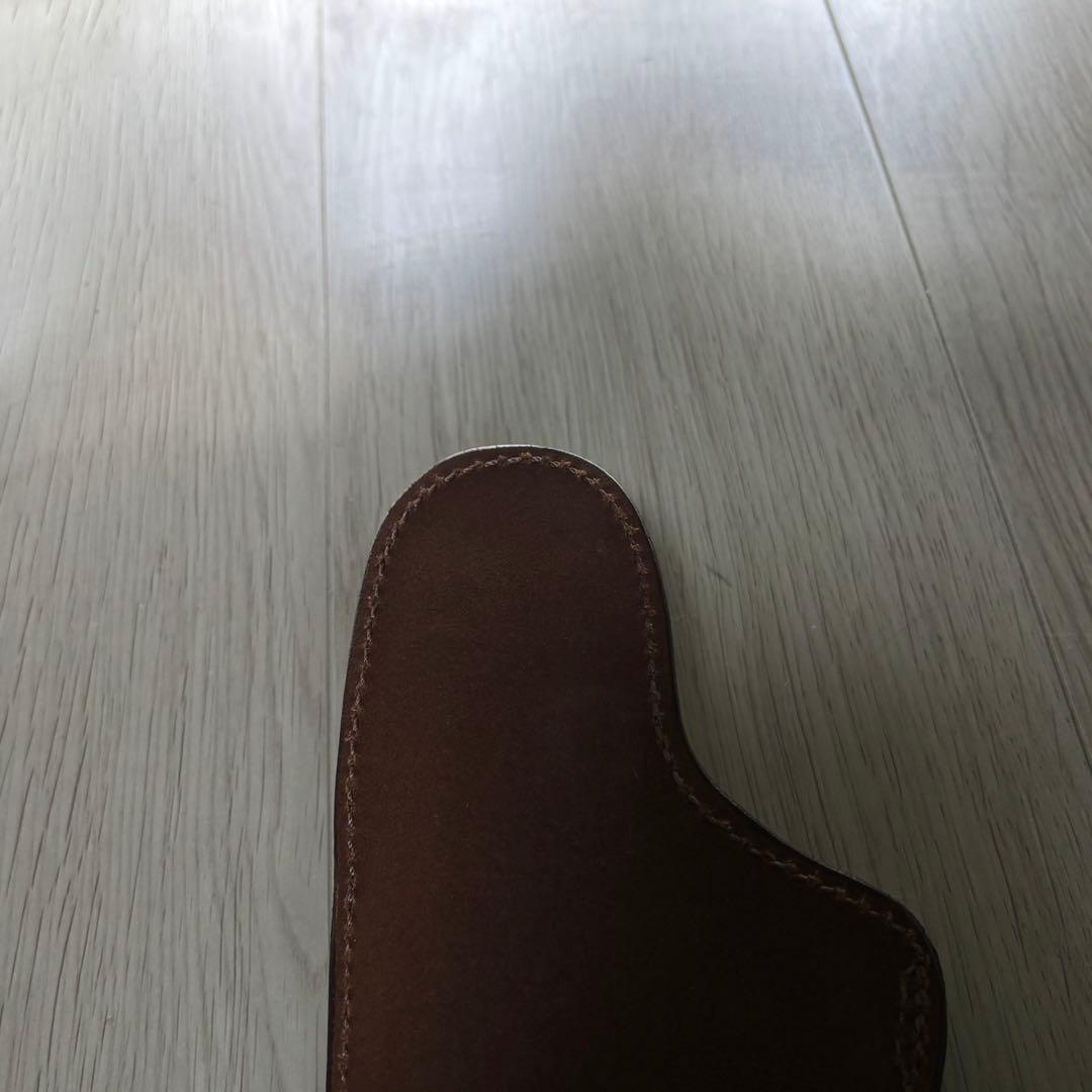 美品 牛革 ビアンキ レザーホルスター モデル100 - メルカリ