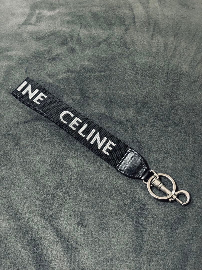 CELINE キーリング ブラック