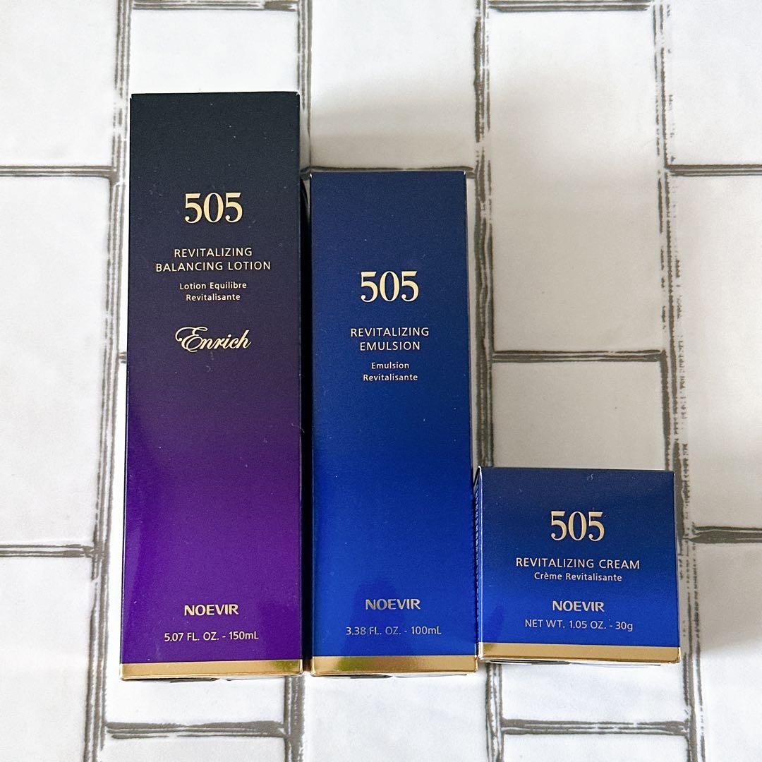 【新品未開封】NOEVIR ノエビア 505 化粧水・乳液・クリーム 3点セット