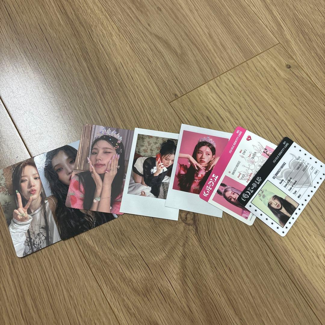 べ*ん様 K-POP タレントカード 7枚セット (G)IDLEトレカセット - メルカリ