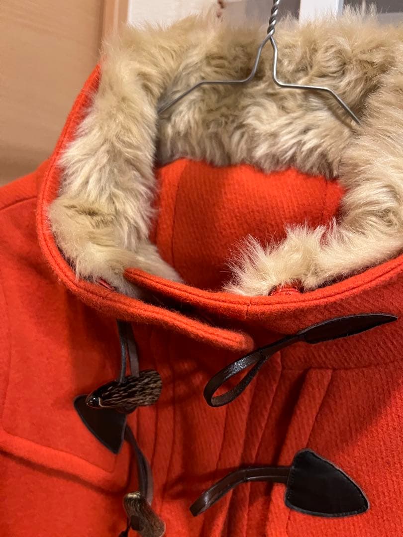 値下げ_新品_BRAHMIN 30周年記念 ダッフルコート オレンジ - メルカリ