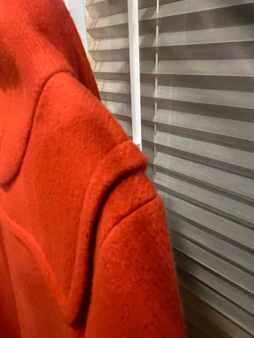 値下げ_新品_BRAHMIN 30周年記念 ダッフルコート オレンジ - メルカリ