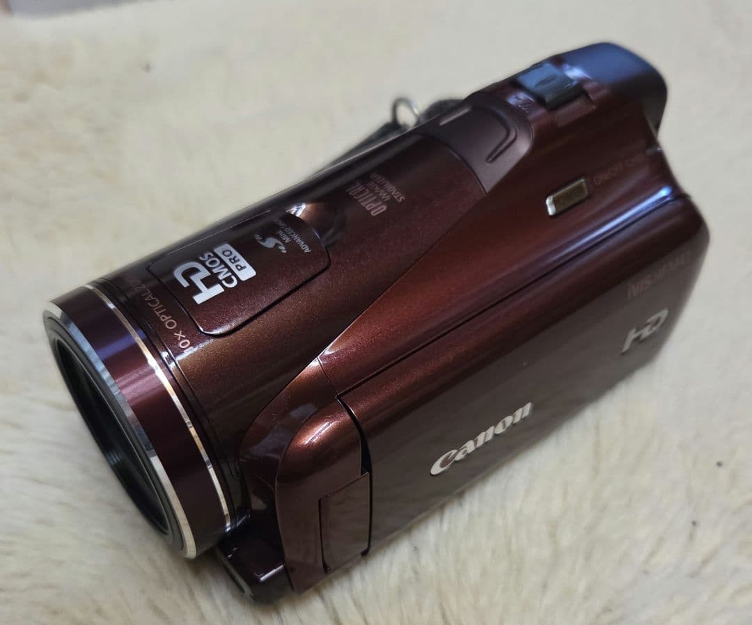 【美品】Canon キャノン iVIS HF M41 レッド ビデオカメラ