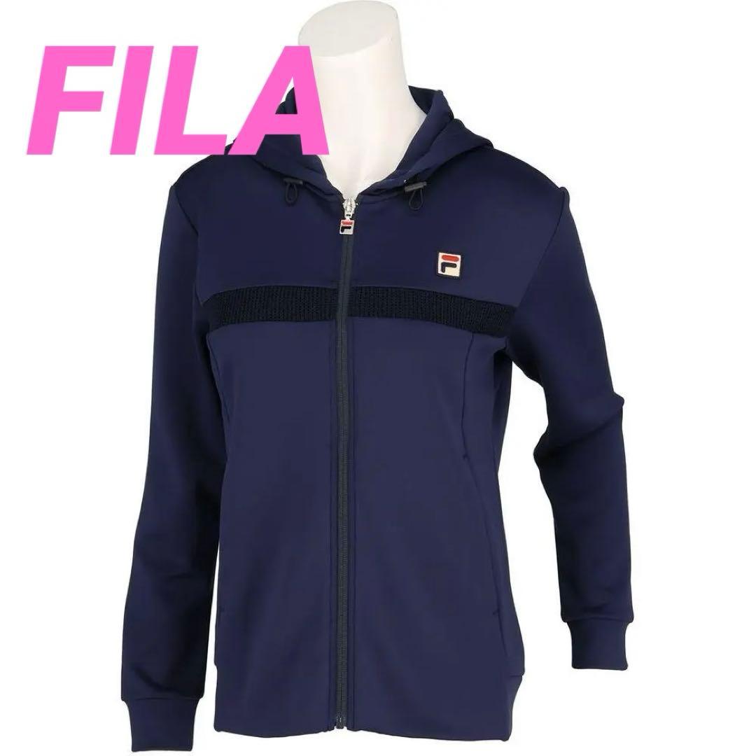 FILA　テニスウェア　ジップアップパーカー　L【新品】スエット　パーカー