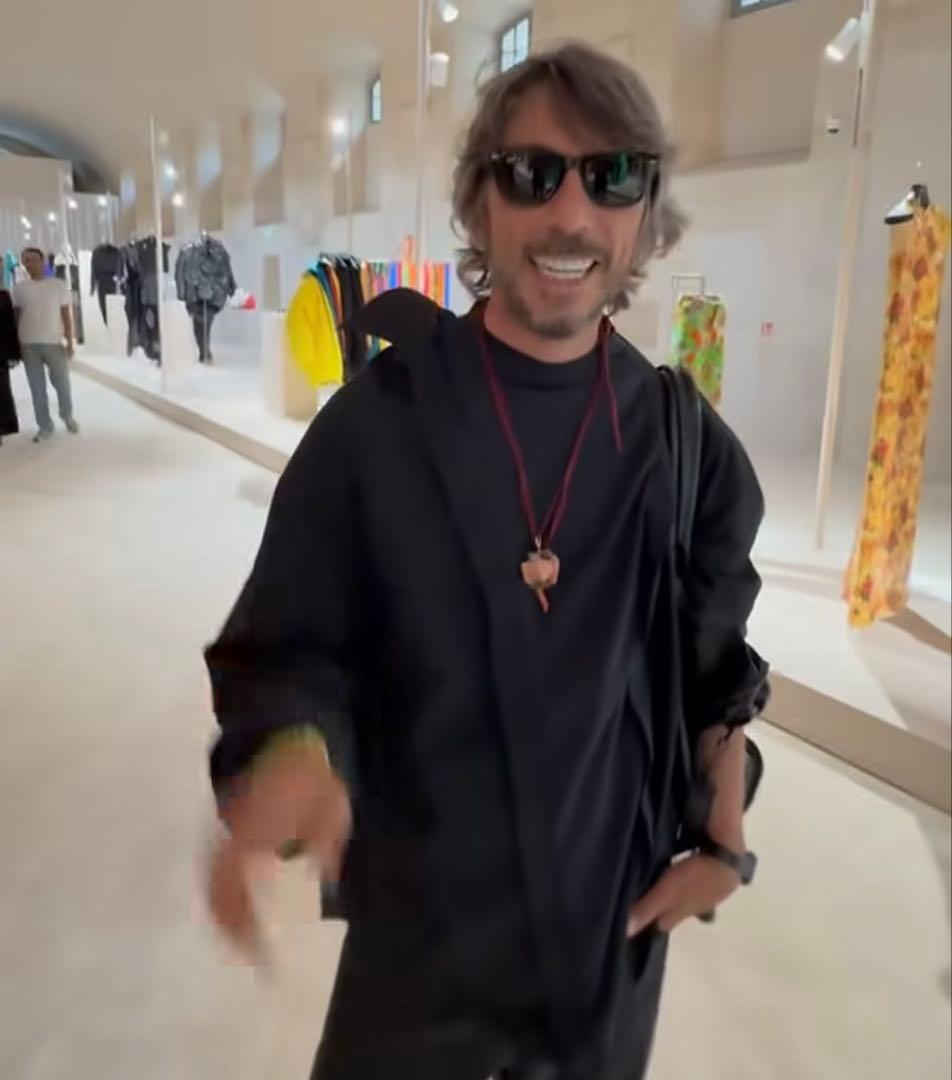 BALENCIAGA トロンプロイユ レイヤード シャツ BB ICON