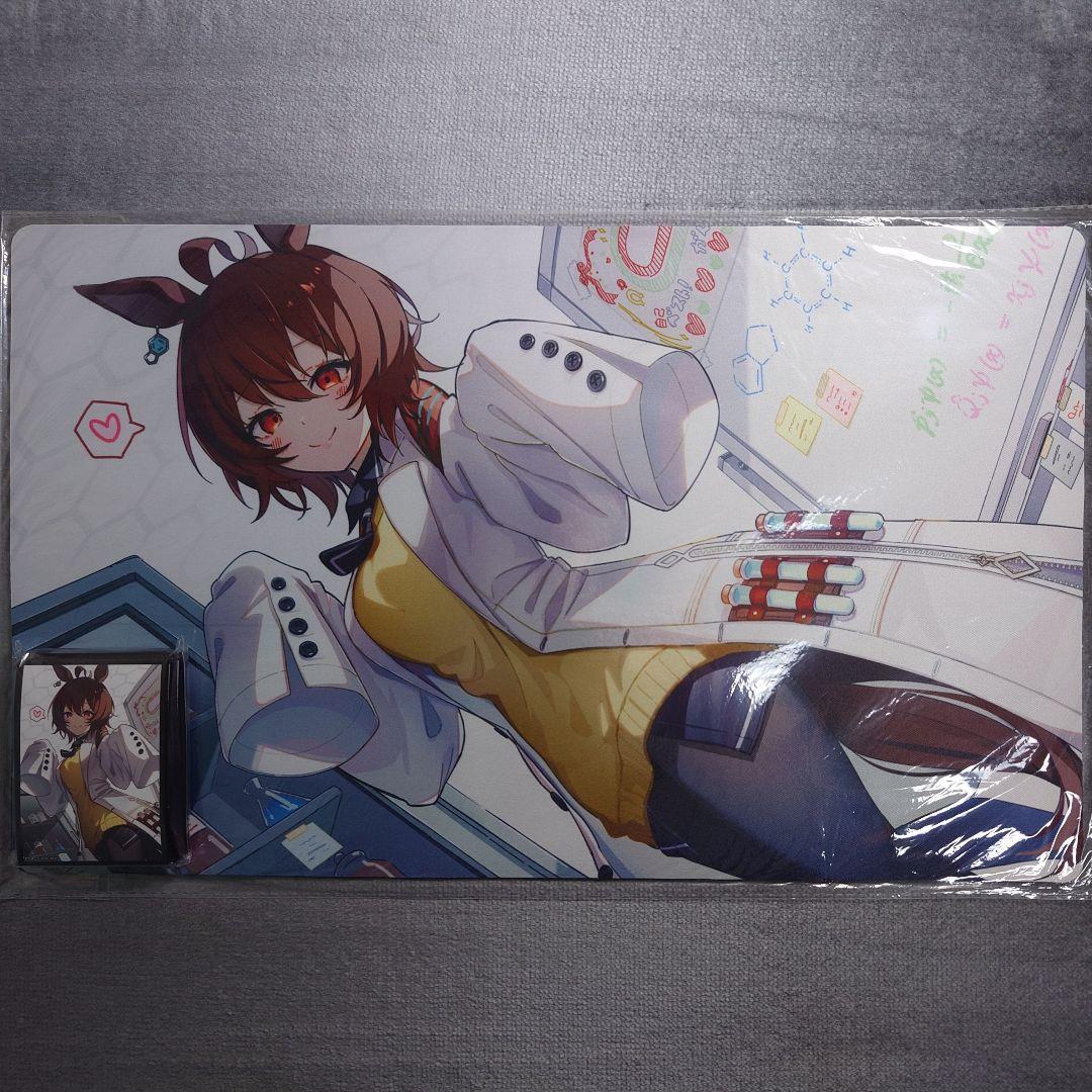 α1 ウマ娘 ハート♡&ホワイトボード アグネスタキオン スリーブ&プレイマット ブシロード スリーブコレクション ハイグレード Vol.4349 劇場版『ウマ