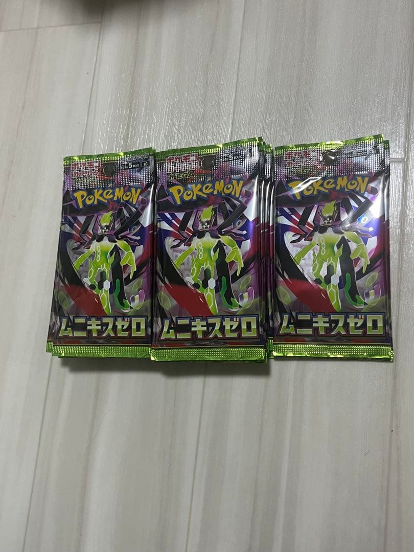 ポケモンカード ムニキスゼロ サーチ済み 22パック - メルカリ