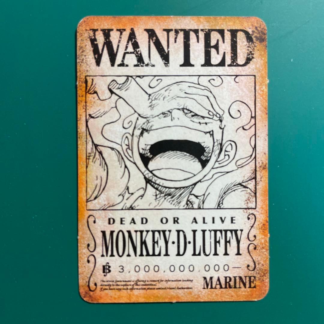 5枚】イマジンウォンテッド ルフィ（ニカ） 手配書 - メルカリ