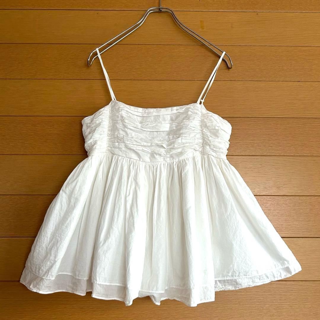 【美品】Curensology カレンソロジー レイヤードキャミソール ぺプラム