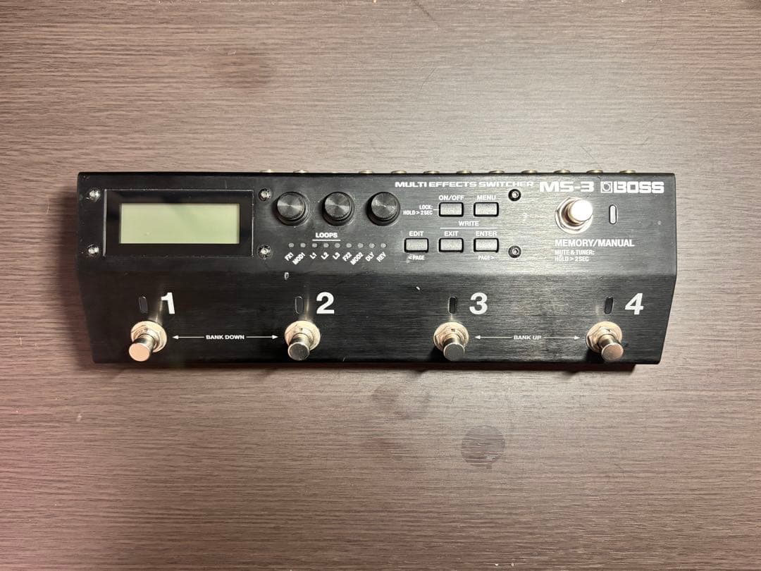 [元箱付属品あり]BOSS MS-3 マルチエフェクター スイッチャー