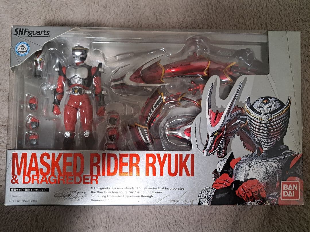 S.H.フィギュアーツ　仮面ライダー龍騎＆ドラグレッダー S.H.Figuarts ドラグレッダー＆仮面ライダー龍騎オプション