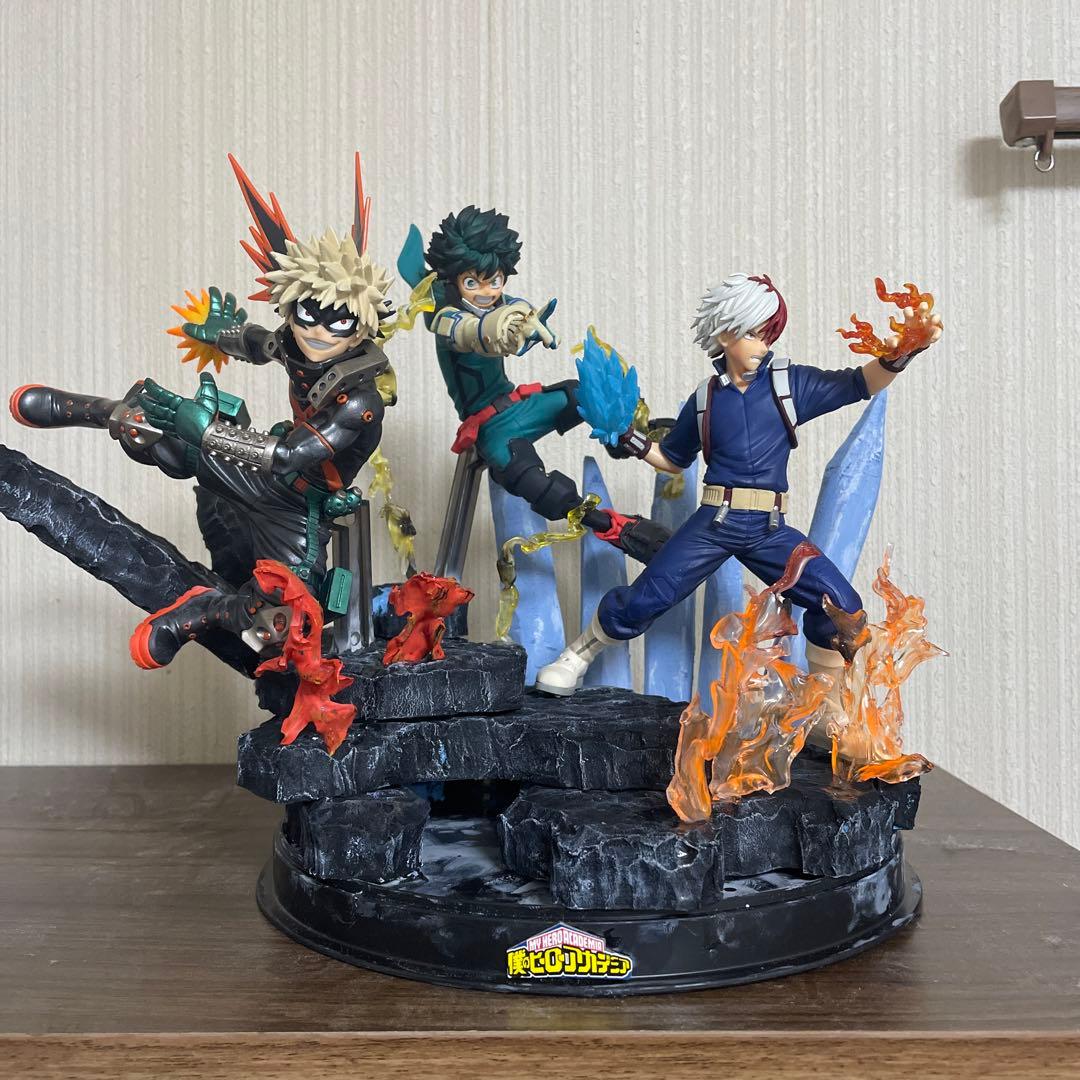 ヒロアカ フィギュア エフェクト ジオラマ土台 最終値下げ！！ - メルカリ