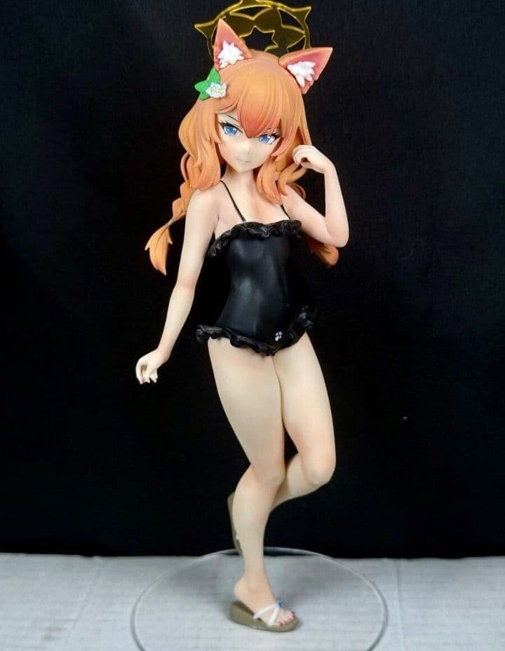 ブルーアーカイブ 伊落マリー 塗装済 完成品 水着 フィギュア ガレージキット