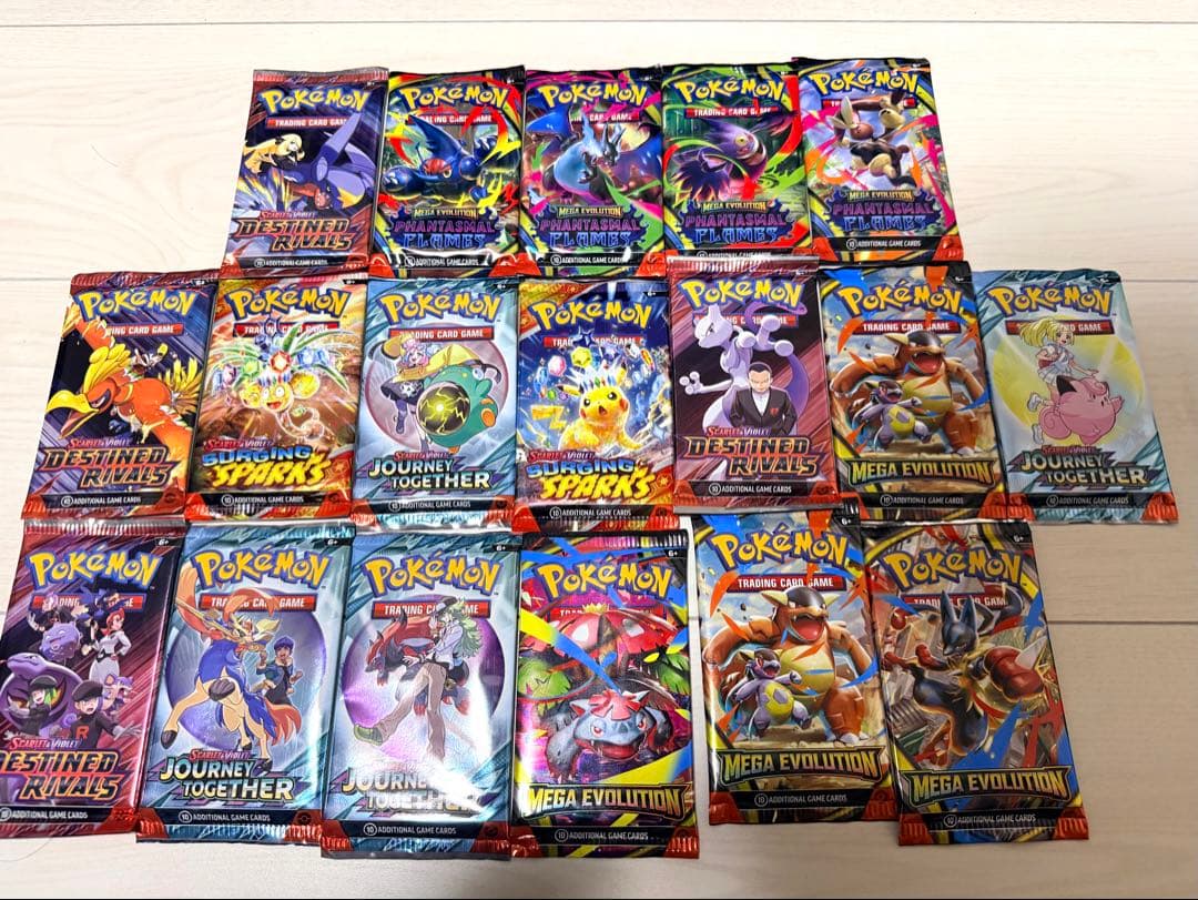 ポケモンカード 英語版 プレミアムコレクション封入 18パックセット 未開封