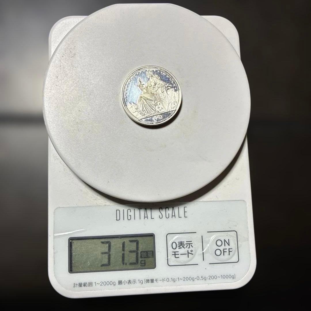 な*い様 旧スイス記念銀貨 - メルカリ