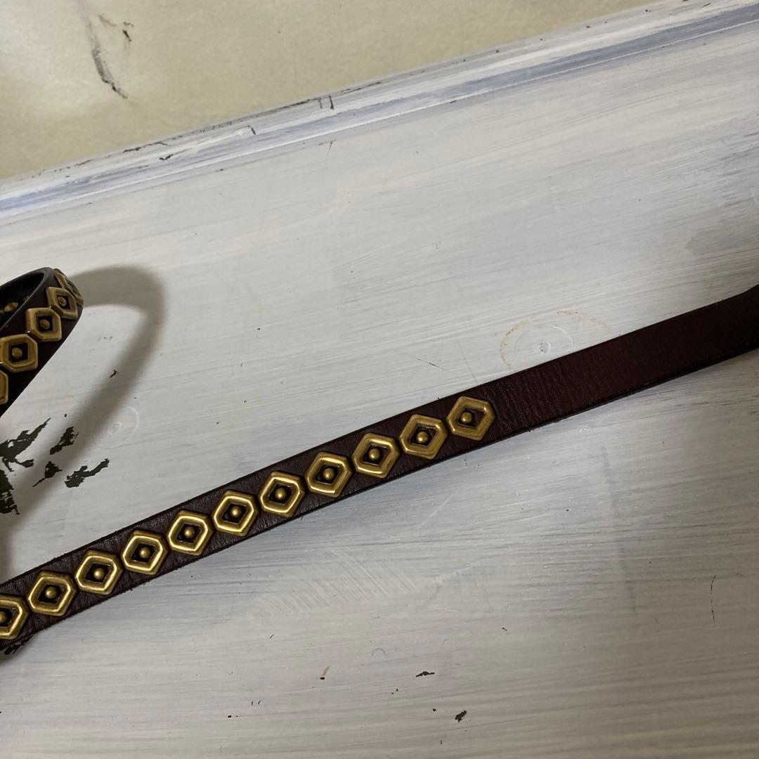 レザー スタッズ エイプ ゴールド ベルト アーカイブ - メルカリ