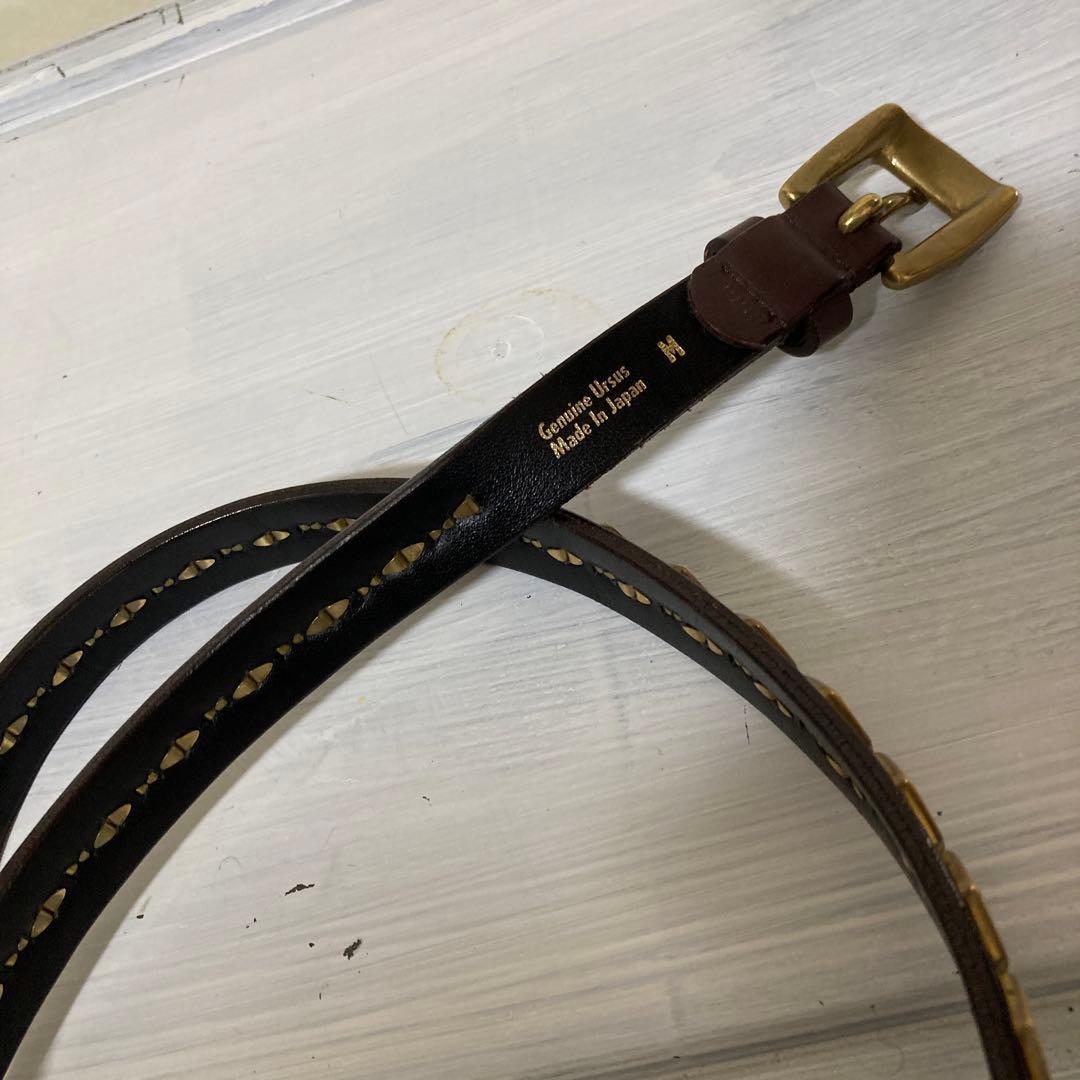レザー スタッズ エイプ ゴールド ベルト アーカイブ - メルカリ