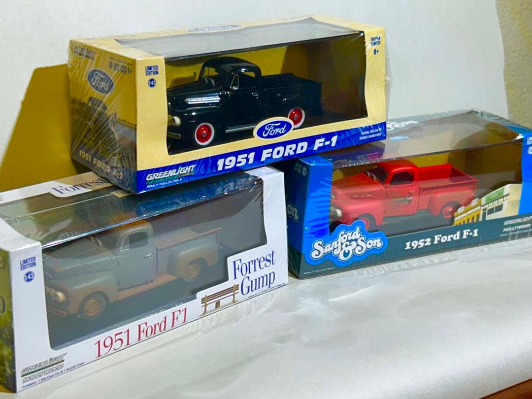 フォレストガンプ & Sanford & Son fordミニカー2台セット