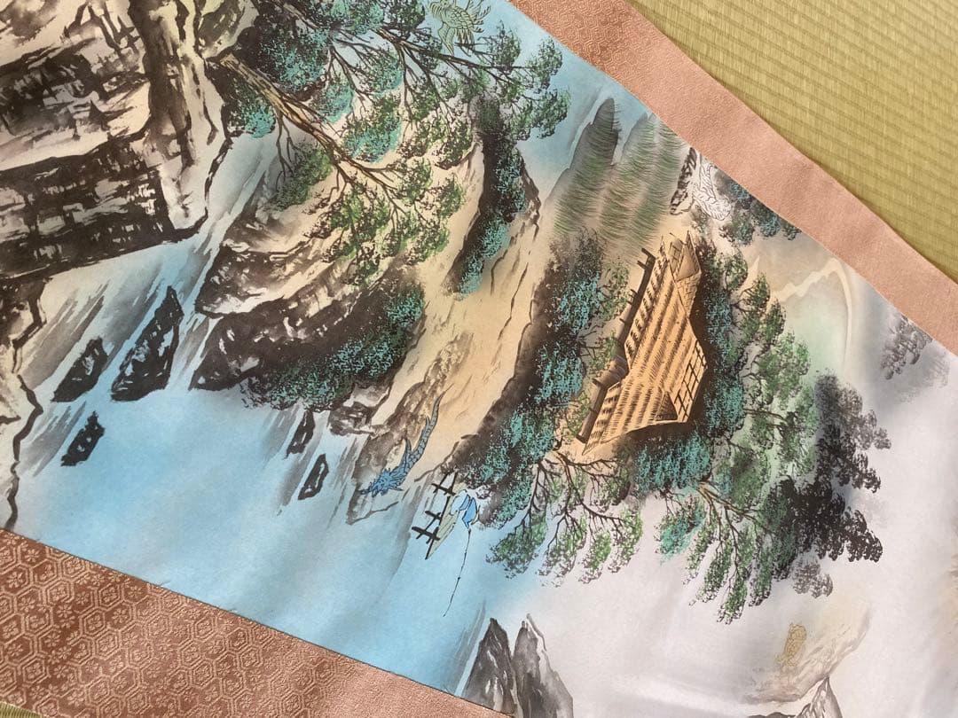 掛け軸 三浦白雲 四神相応山水図 - メルカリ