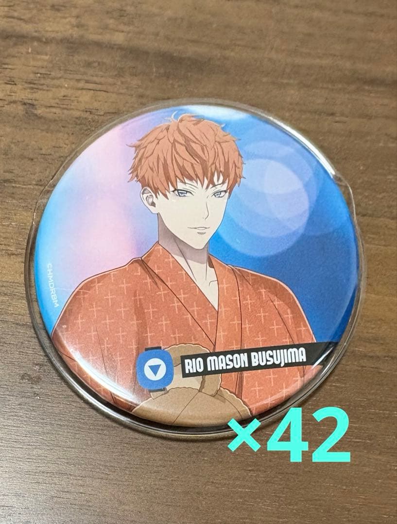 ヒプマイ 缶バッジ 毒島メイソン理鶯 - メルカリ