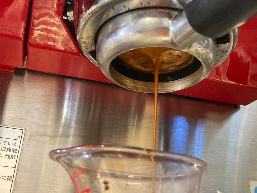 チンバリ　ボトムレス加工ポルターホルダー　バスケット付き　エスプレッソ　業務用