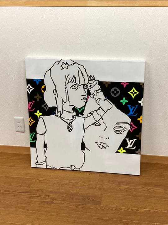 マテリアル ドールズ ルイ ヴィトン バービー アート 絵画 インテリア