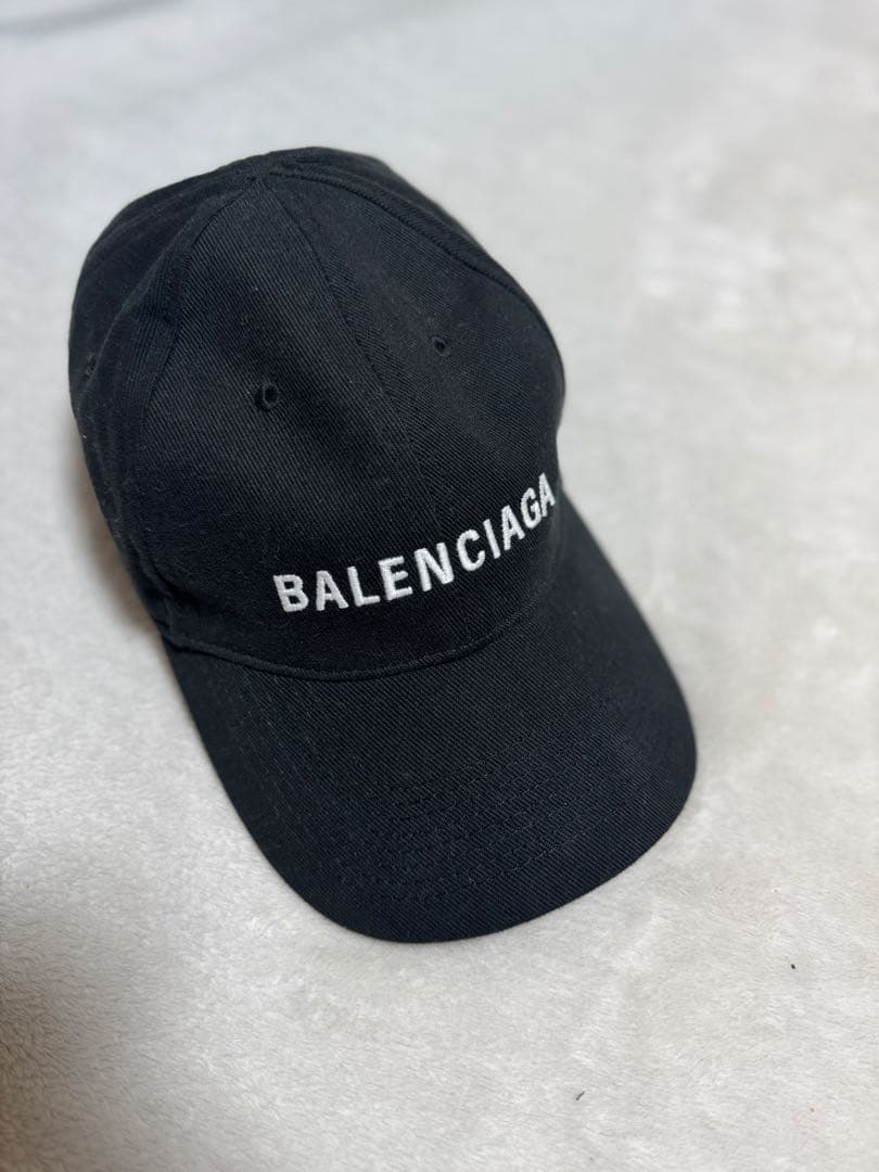 【美品】 状態◎ BALENCIAGA ブラックキャップ L59