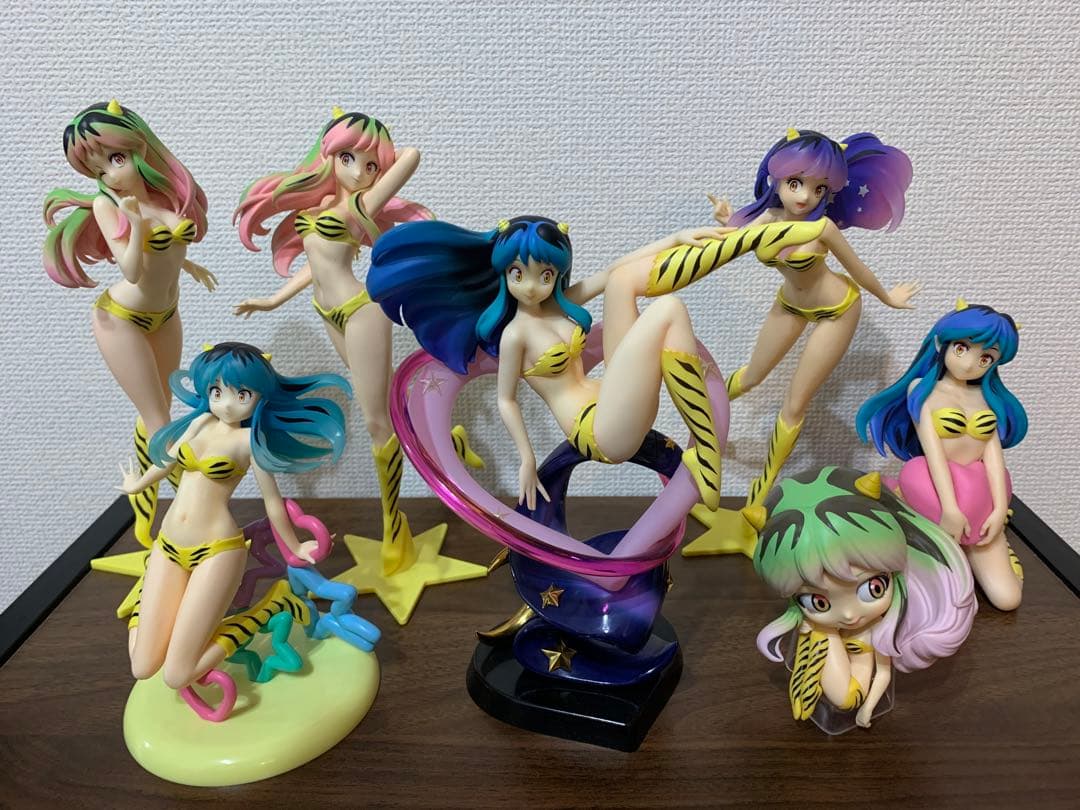 うる星やつら　フィギュア　7点セット