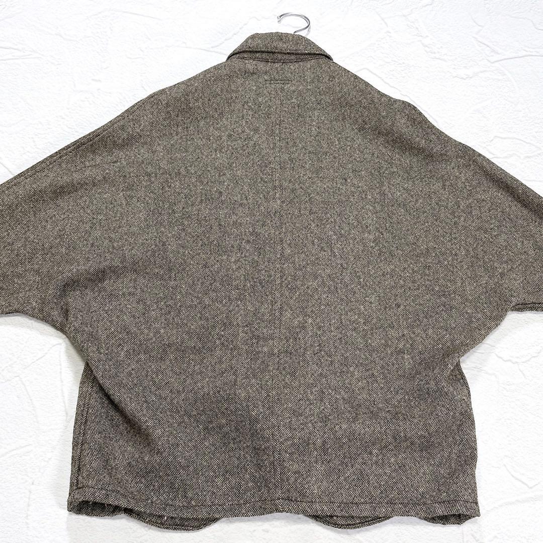 ✨美品✨キャピタル　ジャケット　ウール混　ドルマンスリーブ　変形　男女兼用